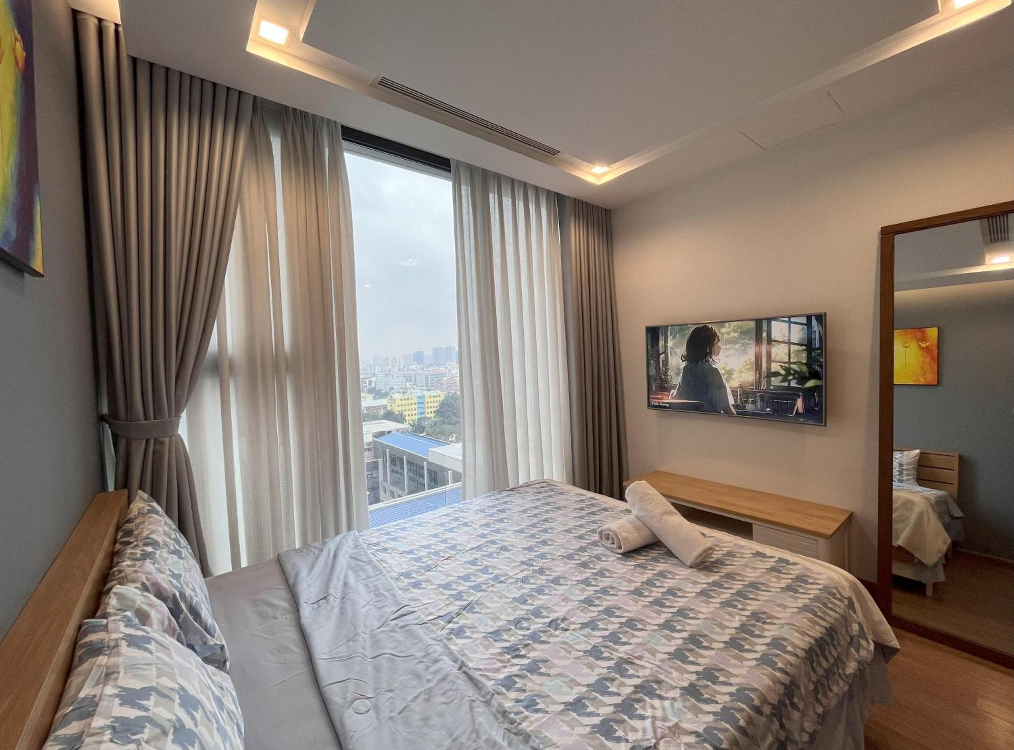 Pangsapuri 81 m² dengan 2 bilik tidur dan 2 bilik mandi peribadi di Daerah Ba Dinh Hanoi Luaran gambar