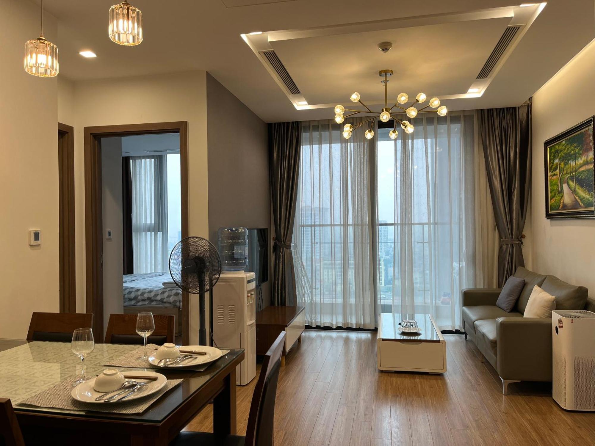 Pangsapuri 81 m² dengan 2 bilik tidur dan 2 bilik mandi peribadi di Daerah Ba Dinh Hanoi Luaran gambar