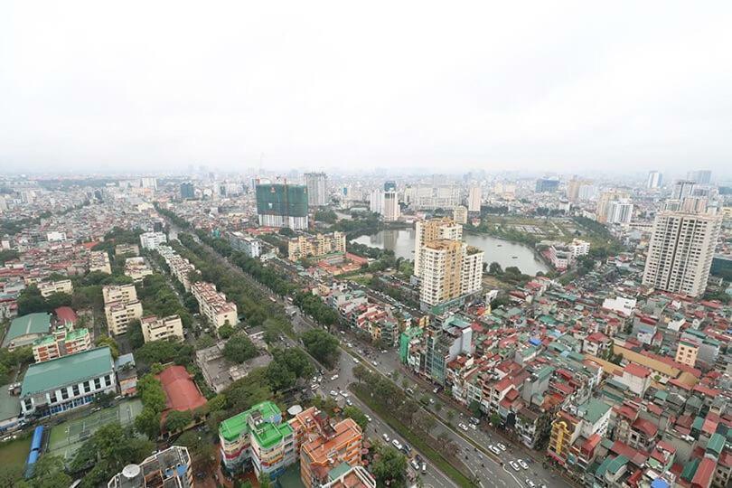 Pangsapuri 81 m² dengan 2 bilik tidur dan 2 bilik mandi peribadi di Daerah Ba Dinh Hanoi Luaran gambar